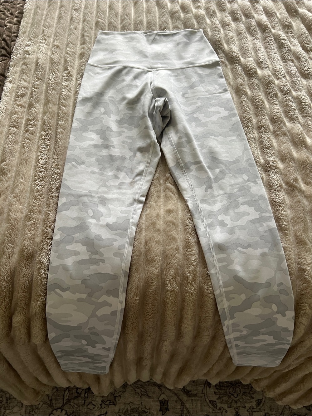 Glyder Light Grey Camo High-Waist Leggings
